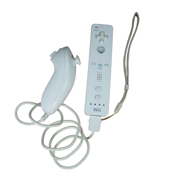 Nintendo Wii Remote Controller White Official OEM RVL-003 Fully Tested Works EUC - Picture 1 of 7